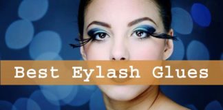 Best eyelash glues for fair skin